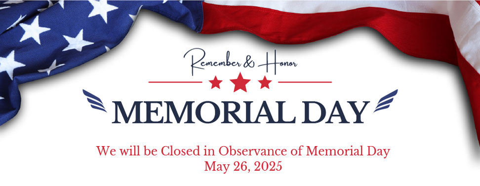 Memorial Day Closure